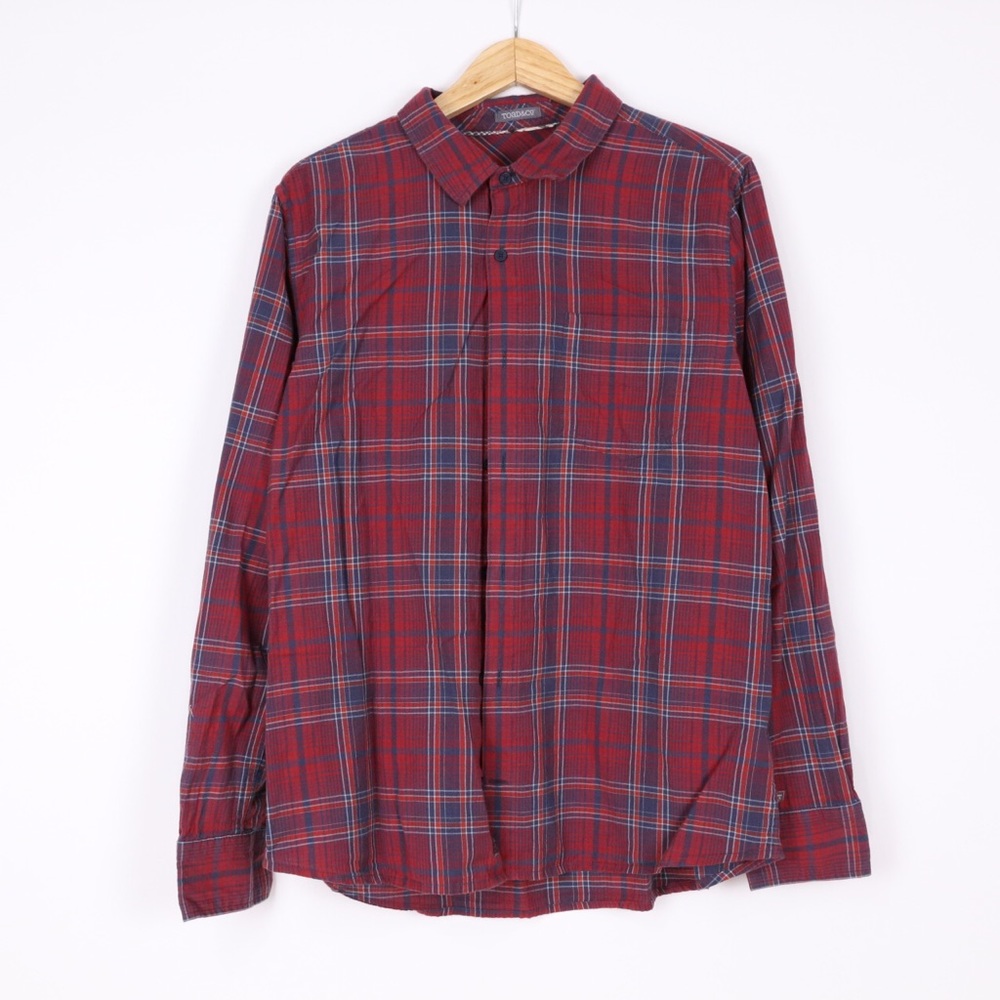 Toad & Co Button Down Plaid Shirt